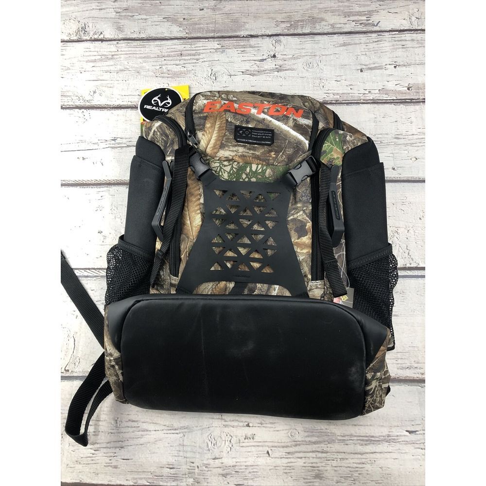 Easton Walk-off NX Elite Baseball Softball Backpack Size 21 x 13 x 10.5 Camo